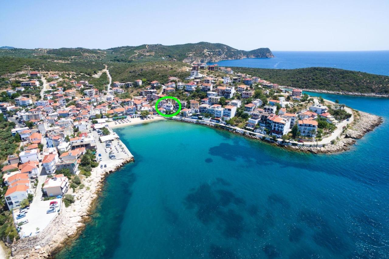 Konstantinou Deluxe Apartments Skála Marión Eksteriør bilde