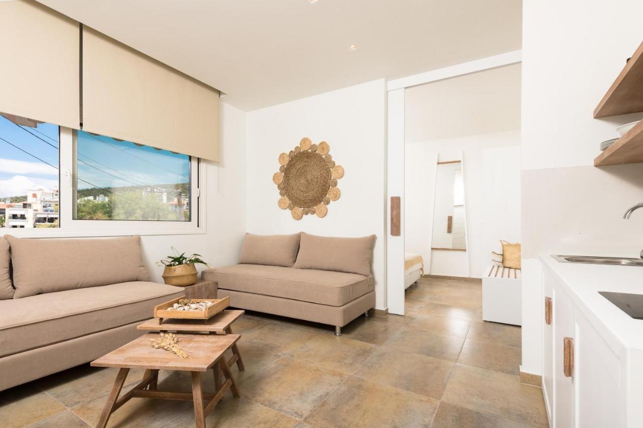 Konstantinou Deluxe Apartments Skála Marión Eksteriør bilde